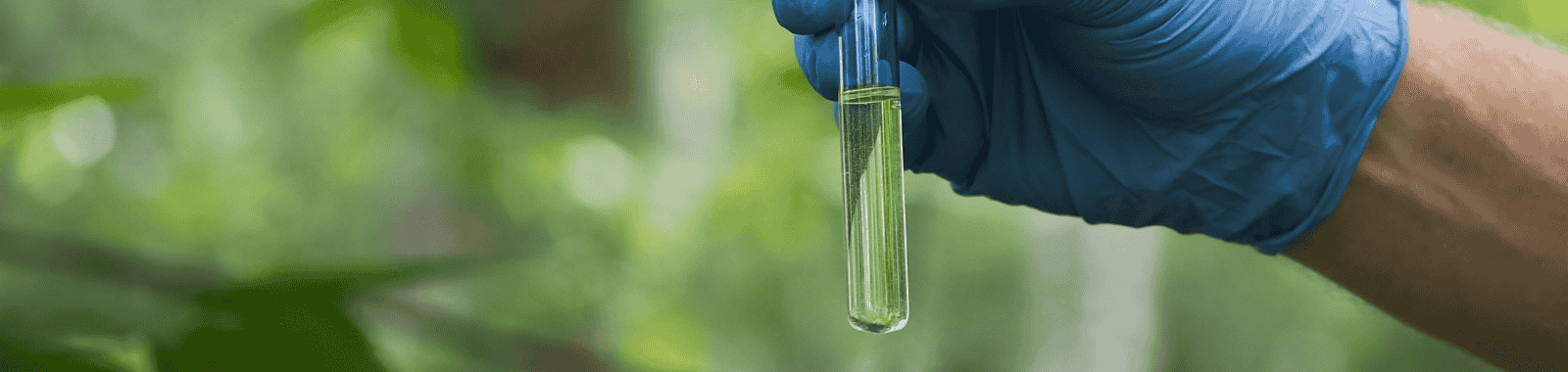 Technician performing hardness testing for calcium and magnesium in water