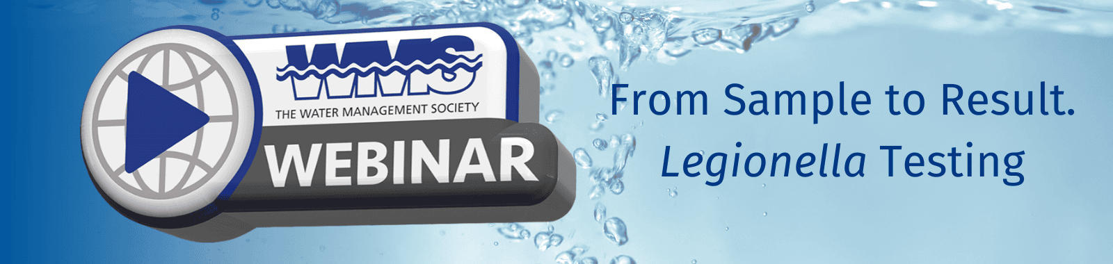 Eurofins presenters discussing the Legionella laboratory workflow at WMSoc webinar