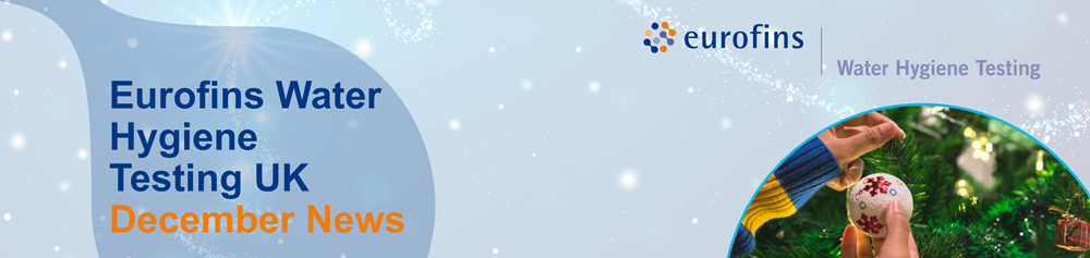 December Water Hygiene Testing News