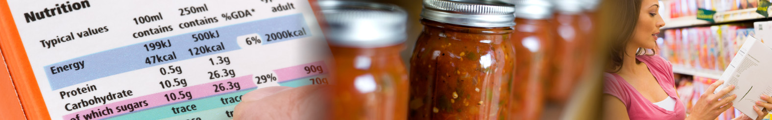 Nutritional analysis testing in UK and EU laboratories